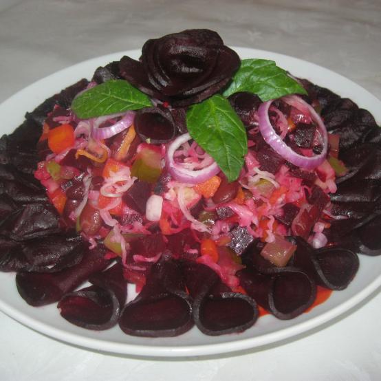 Рецепти: Салат із овочами “Панський”