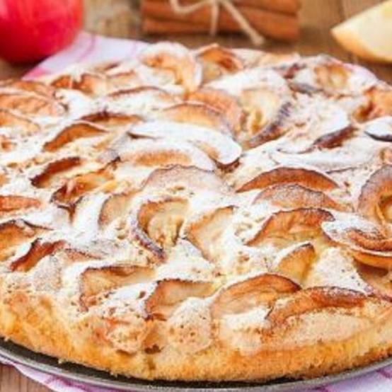Рецепти: Домашній яблучний пиріг “Сухий”