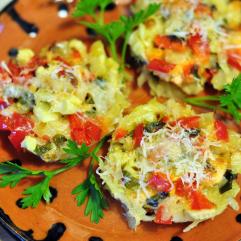 Рецепти:  Смачні апетитні картопляні тарталетки з овочами