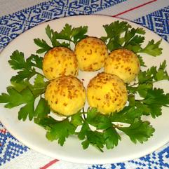 Рецепти:  Смачна оригінальна ситна закуска - салатні кульки