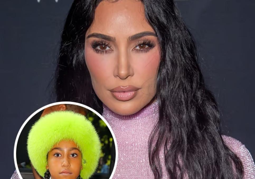 Кім Кардаш'ян звинувачують у використанні фільтрів на обличчі 12-річної доньки Норт Вест
