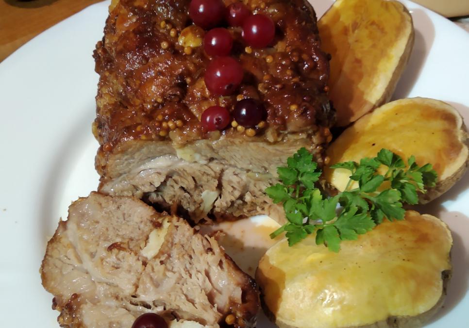 Рецепти:  Смачний домашній ароматний ошийок з вином