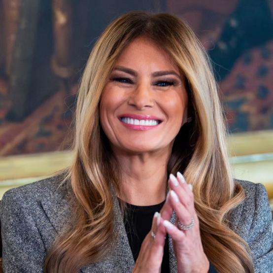 Меланія Трамп у зеленій сукні на вечері з Мухаммедом бін Салманом