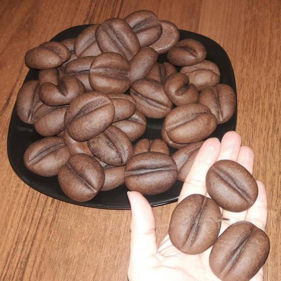 Рецепти:   Смачне домашнє печиво  «Кавові зерна»