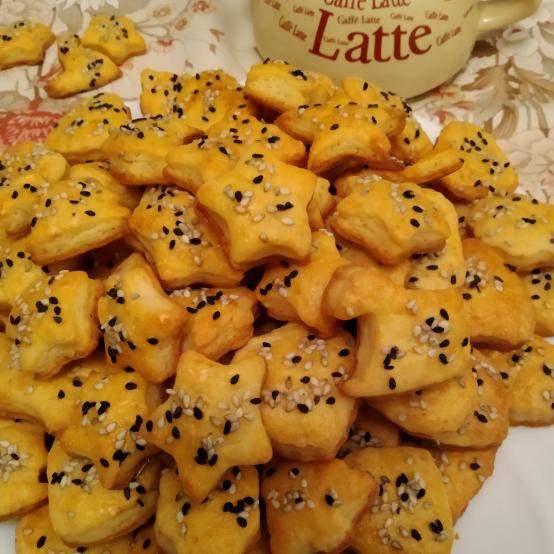 Рецепти:   Смачне хрустке домашнє печиво з плавленими сирками