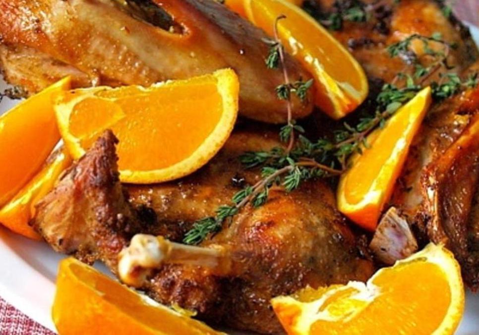 Перевірений рецепт смачної  качки з апельсинами