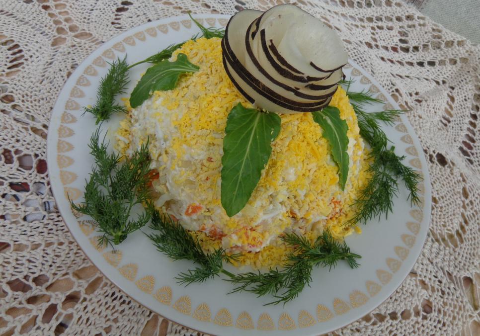 Рецепти:  Смачний корисний салат з чорної редьки