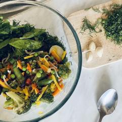 Рецепти:   Смачний поживний овочевий салат