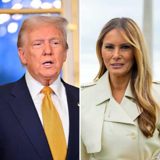 Дональд Трамп демонструє джентльменські манери щодо Меланії