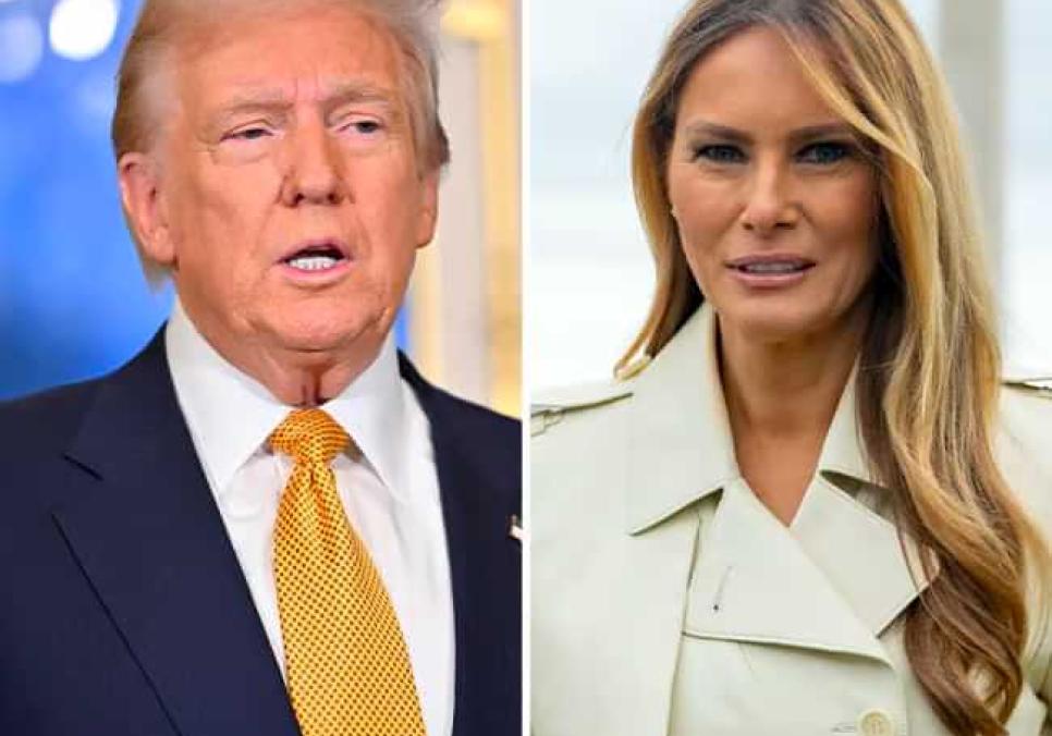 Дональд Трамп демонструє джентльменські манери щодо Меланії