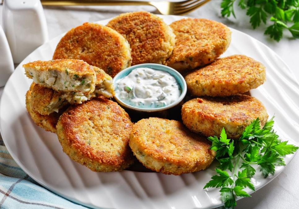 Рецепти:  Смачні апетитні картопляні котлети з грибами