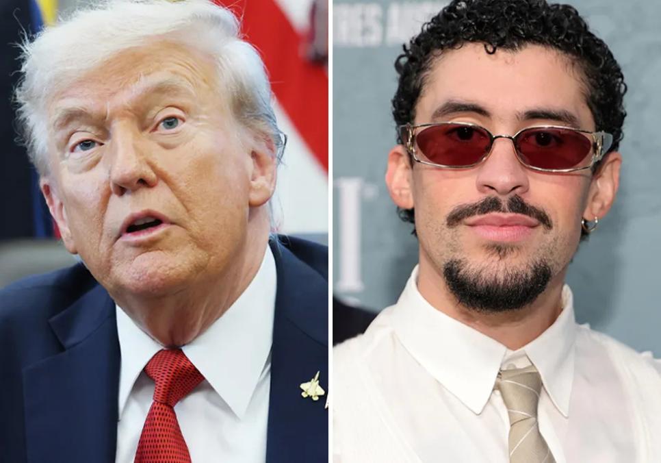Дональд Трамп назвав вибір Bad Bunny хедлайнером Супербоулу «абсолютно абсурдним»
