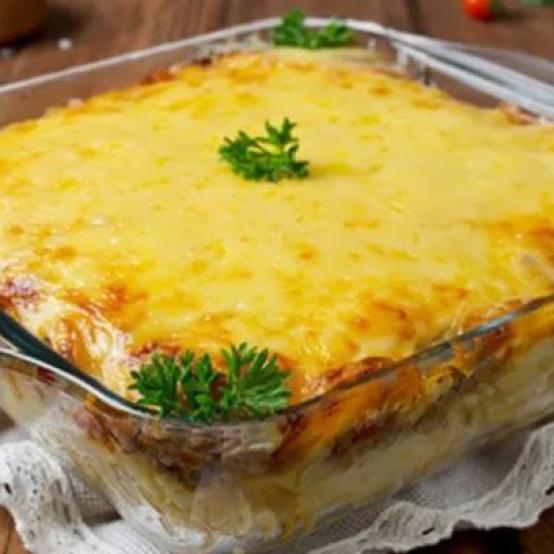 Рецепти:  Смачна картопляна запіканка із духовки