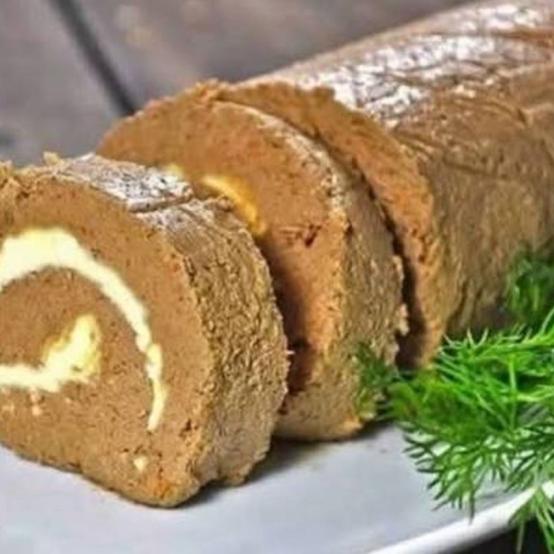 Рецепти:   Смачний поживний печінковий рулет