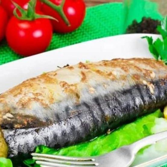Рецепти:  Смачна апетитна фарширована скумбрія (без кісток)