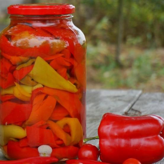 Рецепти:   Смачний  апетитний маринований перець